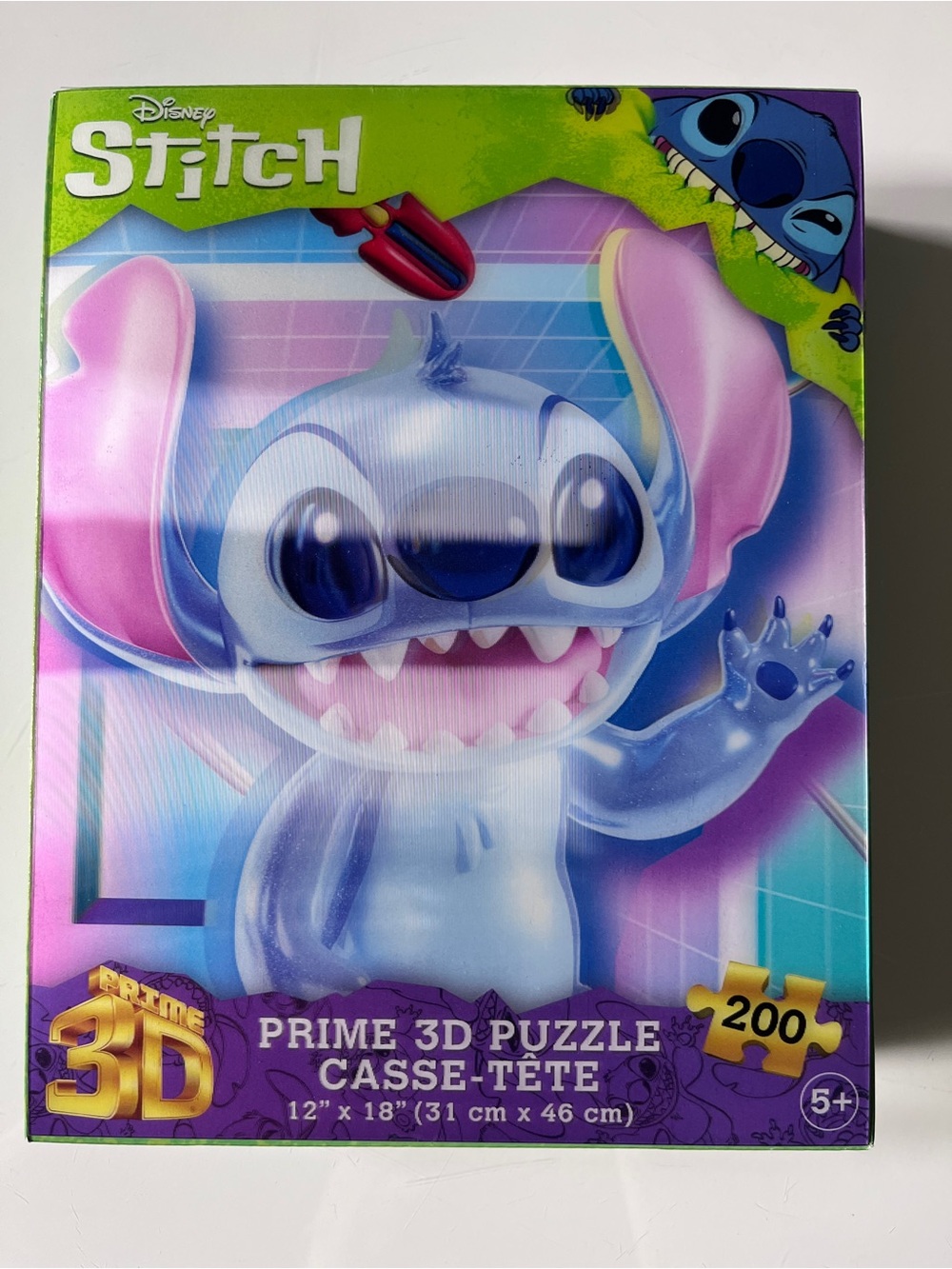 Disney Stitch 3D Lenticular Puzzle - Brand New Sealed Condition